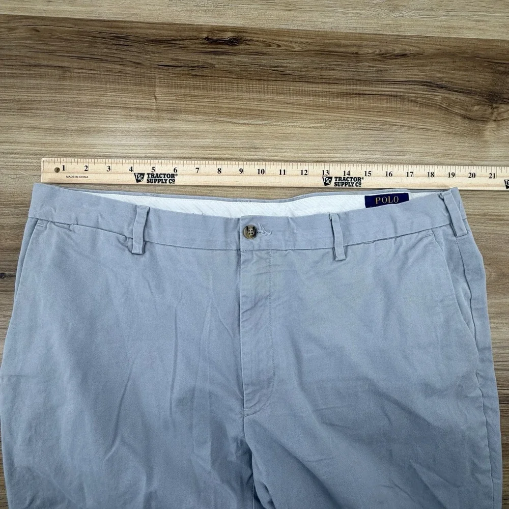 Polo‎ Ralph Lauren Pants Mens 38x30 Stretch Slim Fit Classic Cotton Twill Chino